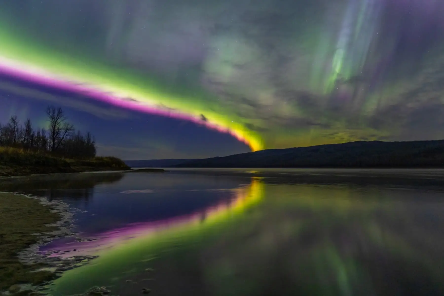 Featured image for “Chasing the Aurora Borealis in the Mighty Peace”