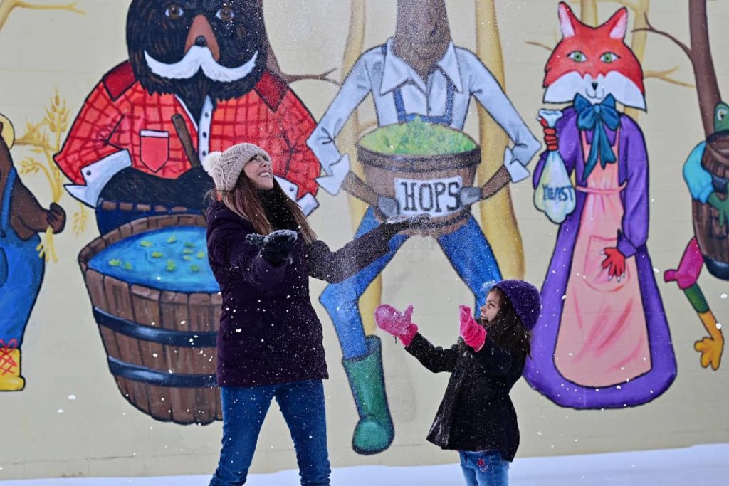 Might Peace Winter Murals