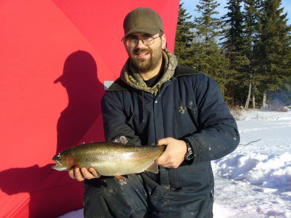 How to Find Spots to go Ice-Fishing for Brook Trout Using the Go