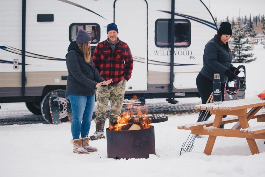 Rendez Vous RV Park Winter