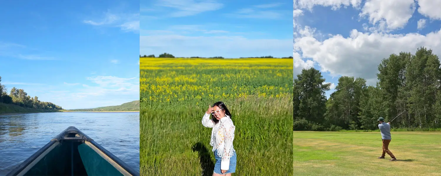 Featured image for “A Golf Getaway with Linda Hoang in Alberta’s Mighty Peace Region”